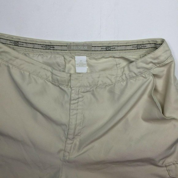 Fieldgear Women's Shorts Beige Button Zipper 12 - Picture 2 of 9